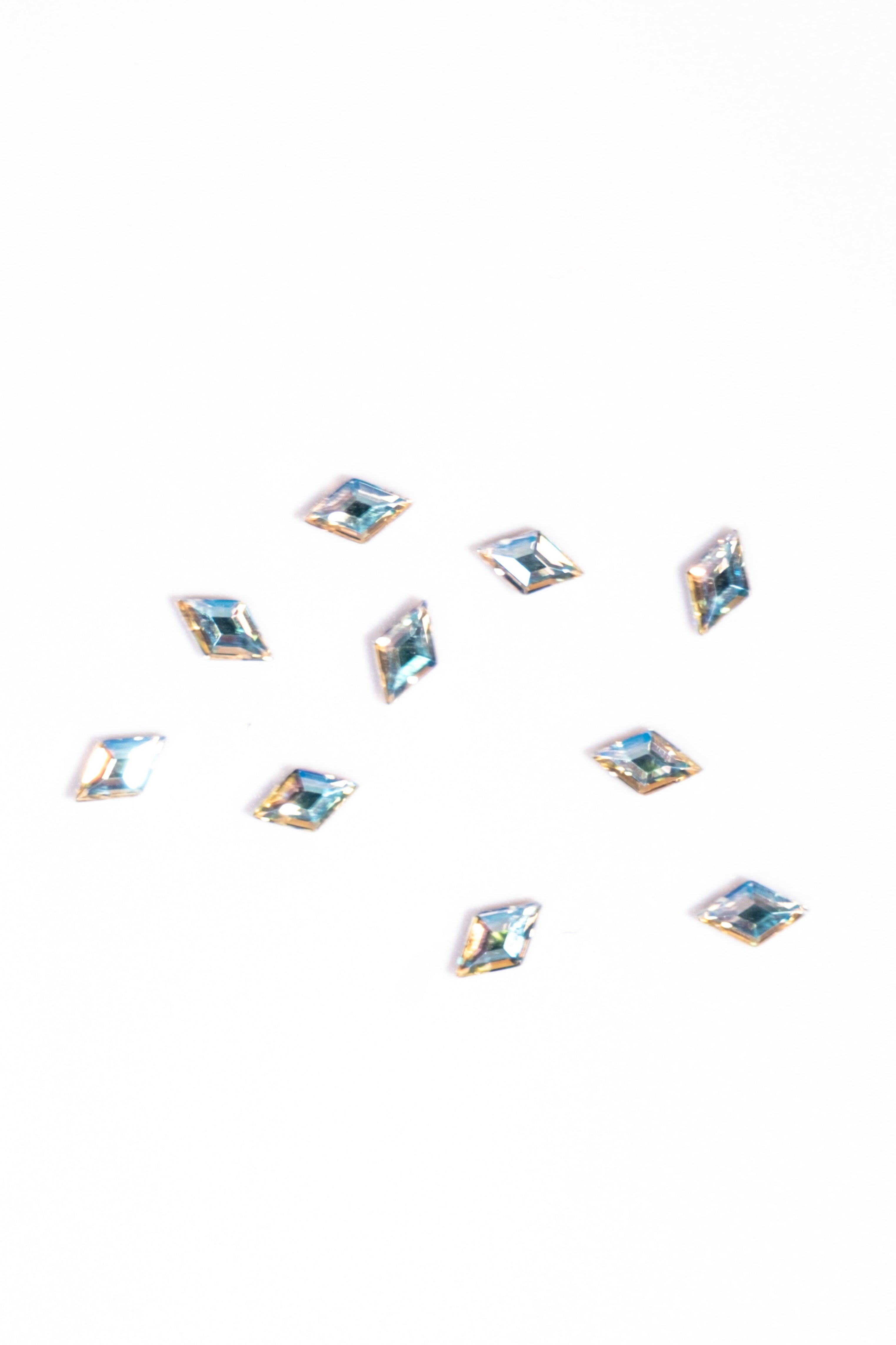 Rhombus Shimmer Iridescent Crystals