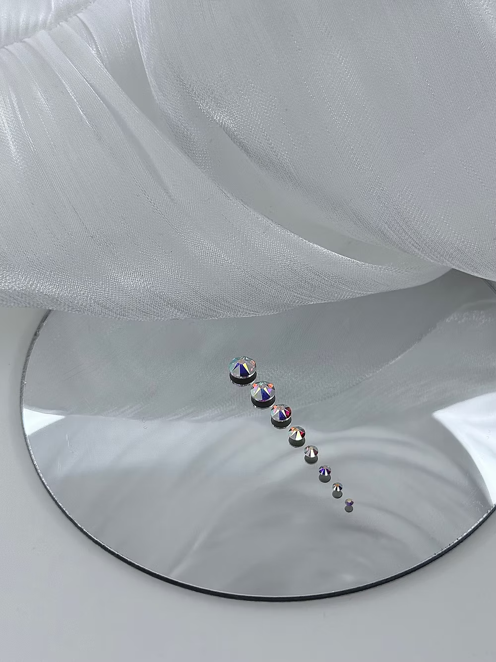 Round Iridescent Crystals