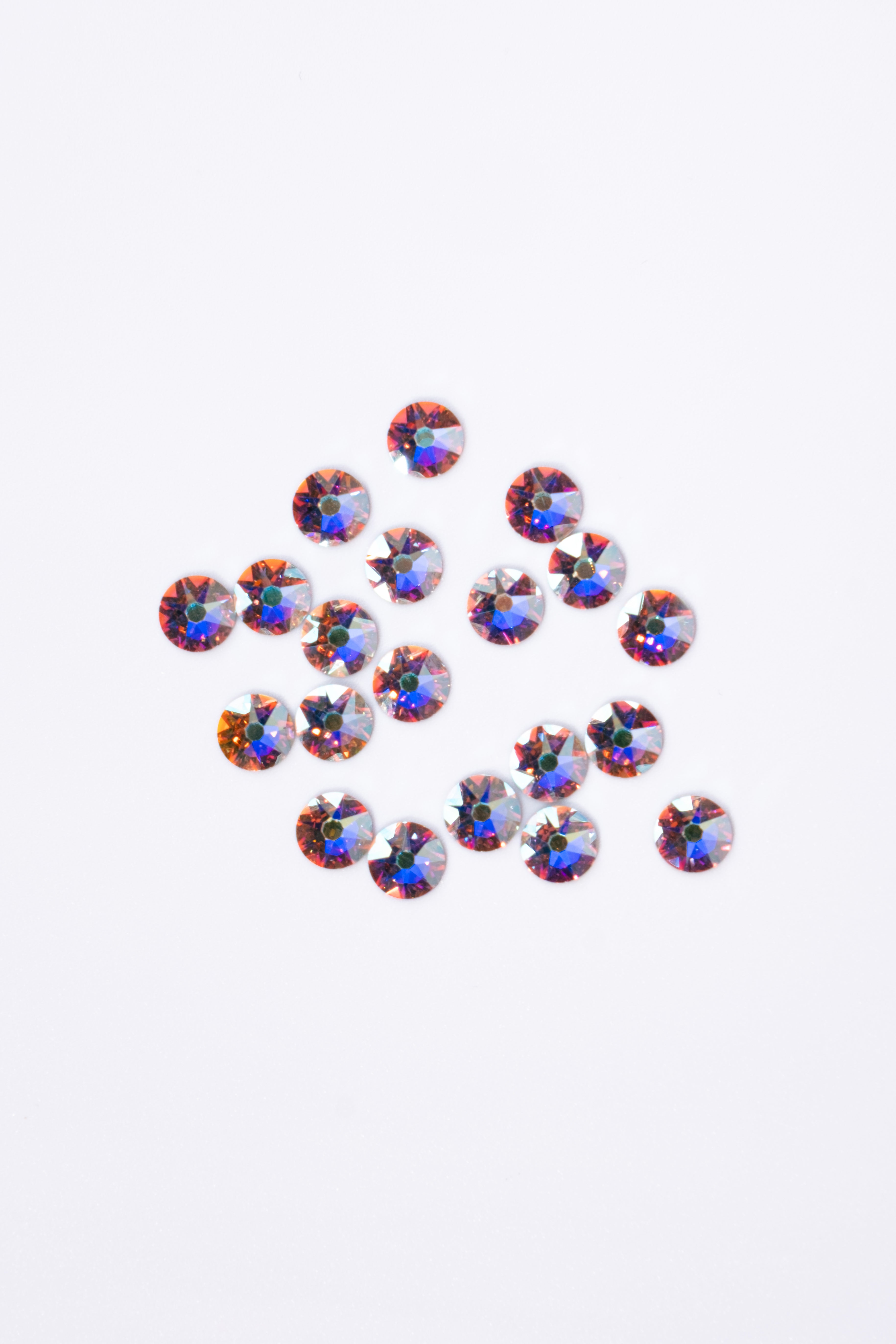 Round Iridescent Crystals