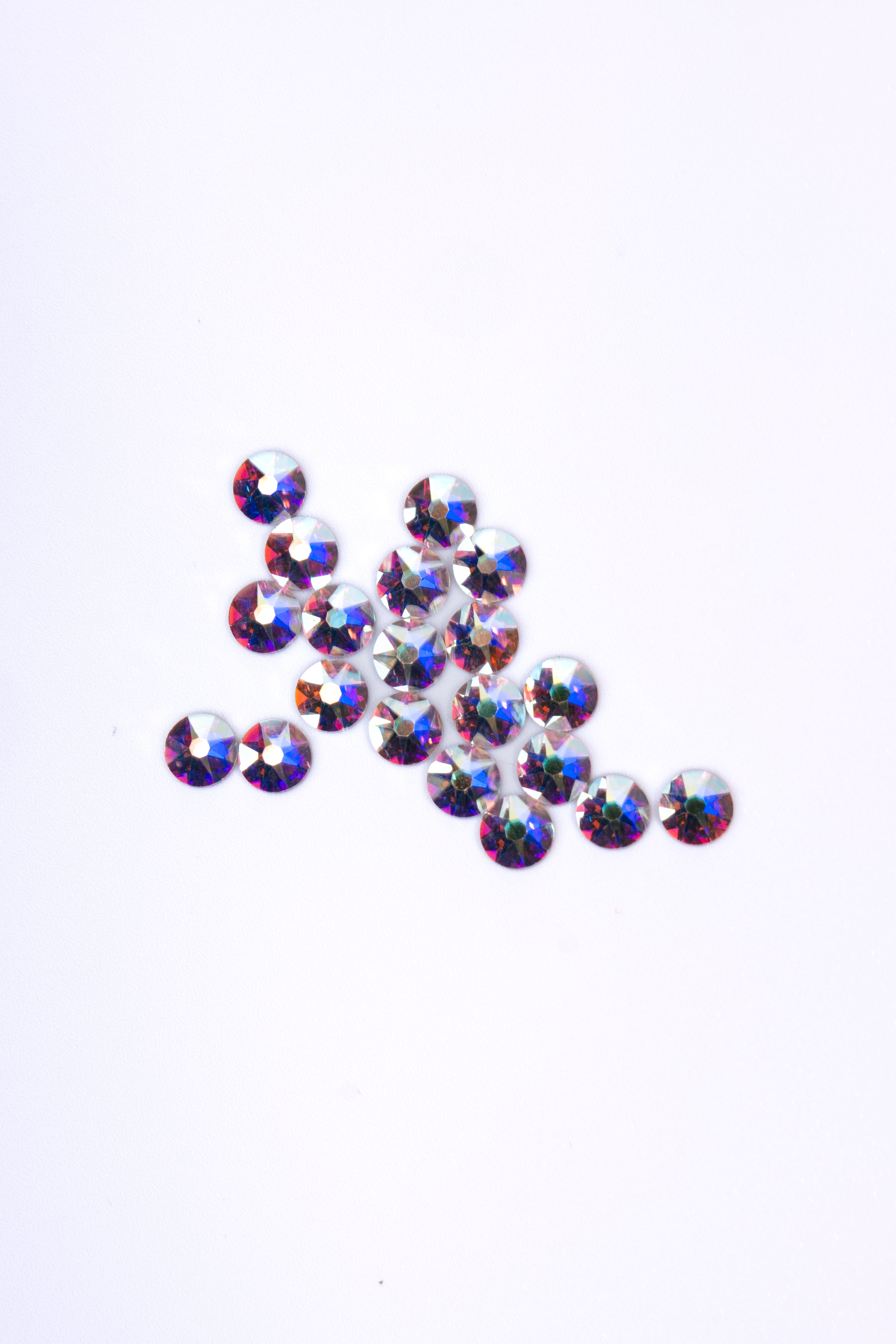 Round Iridescent Crystals