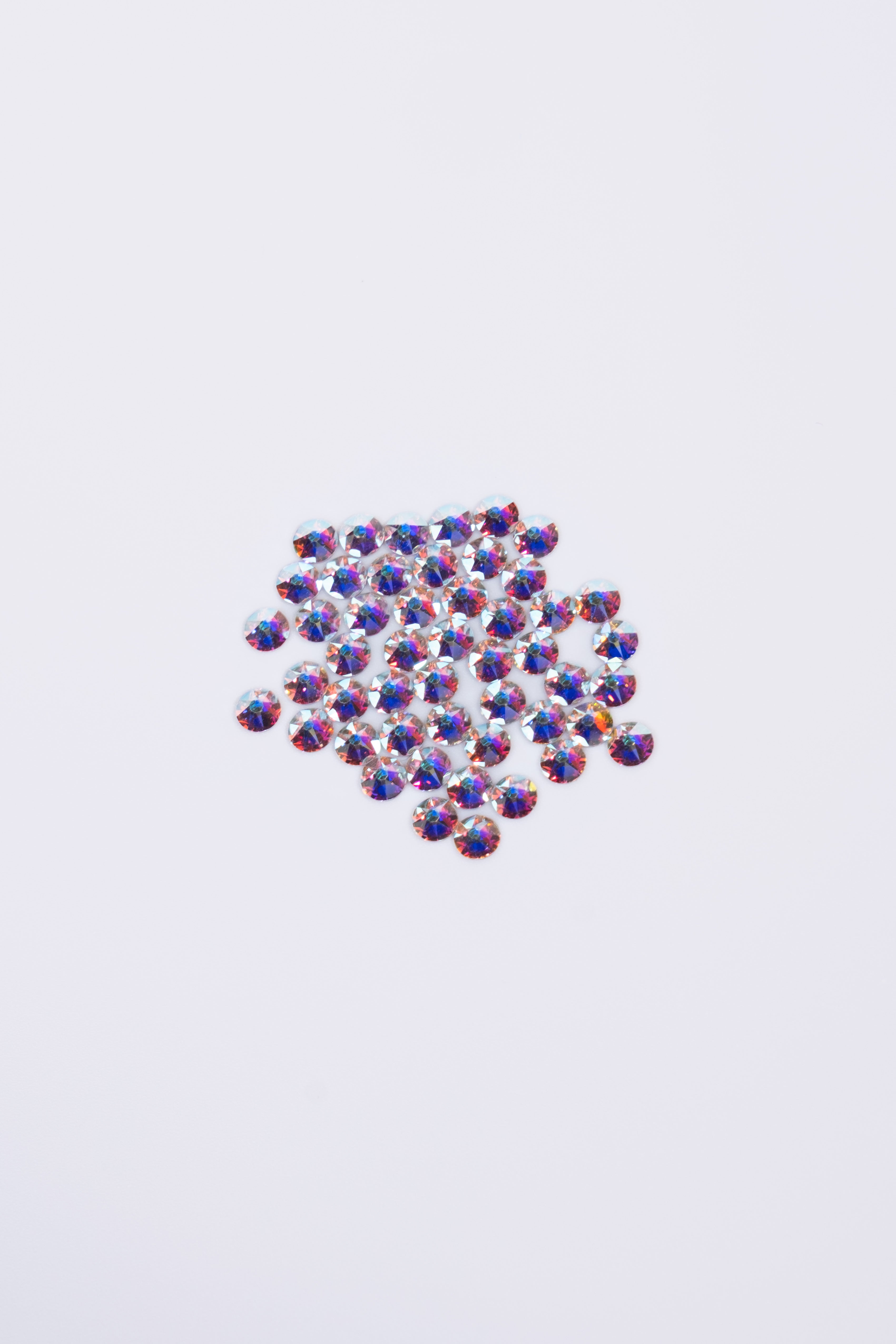 Round Iridescent Crystals