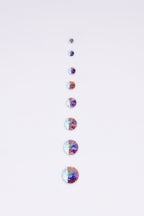 Round Iridescent Crystals
