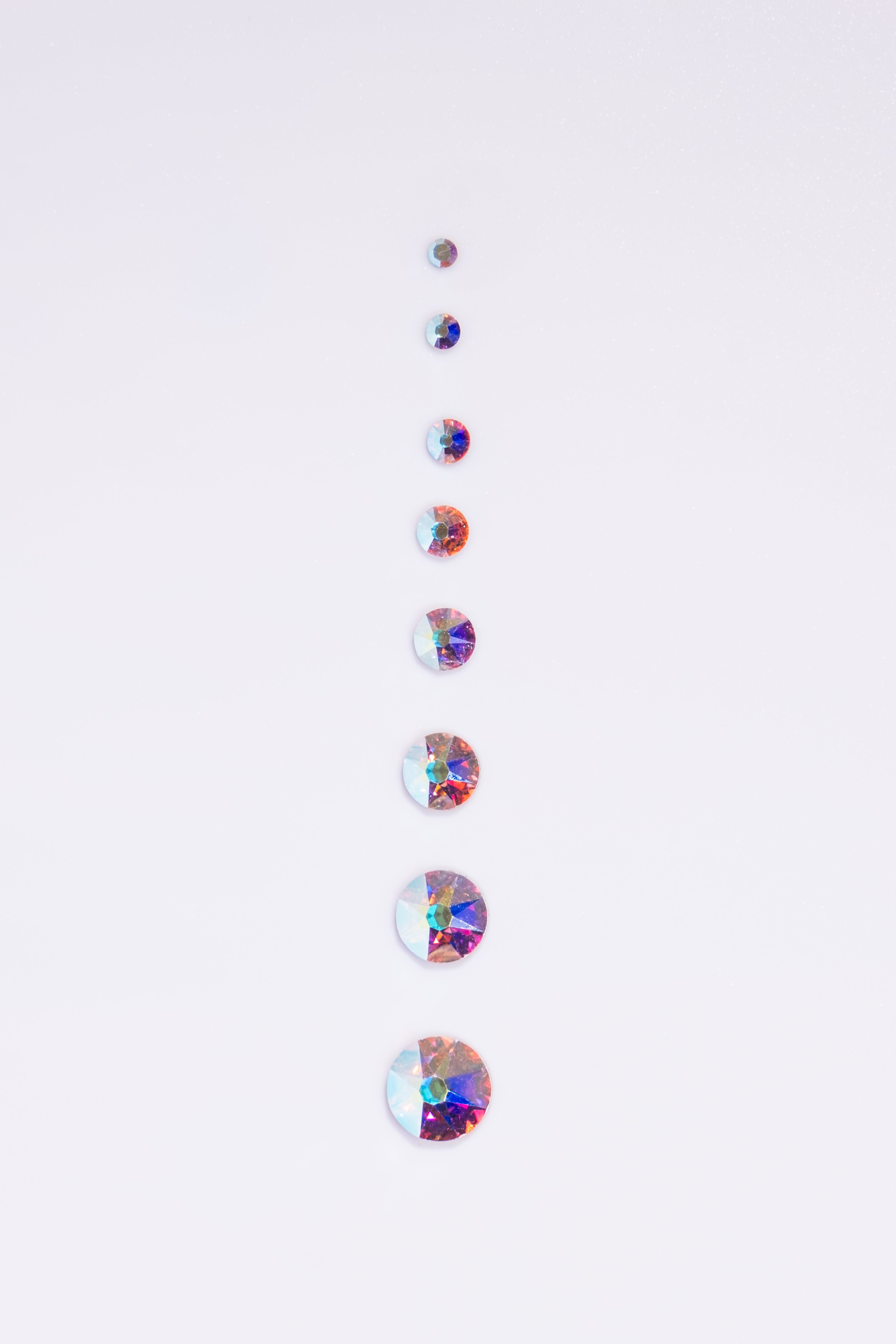 Round Iridescent Crystals