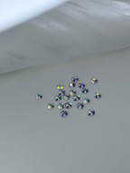 Round Iridescent Crystals