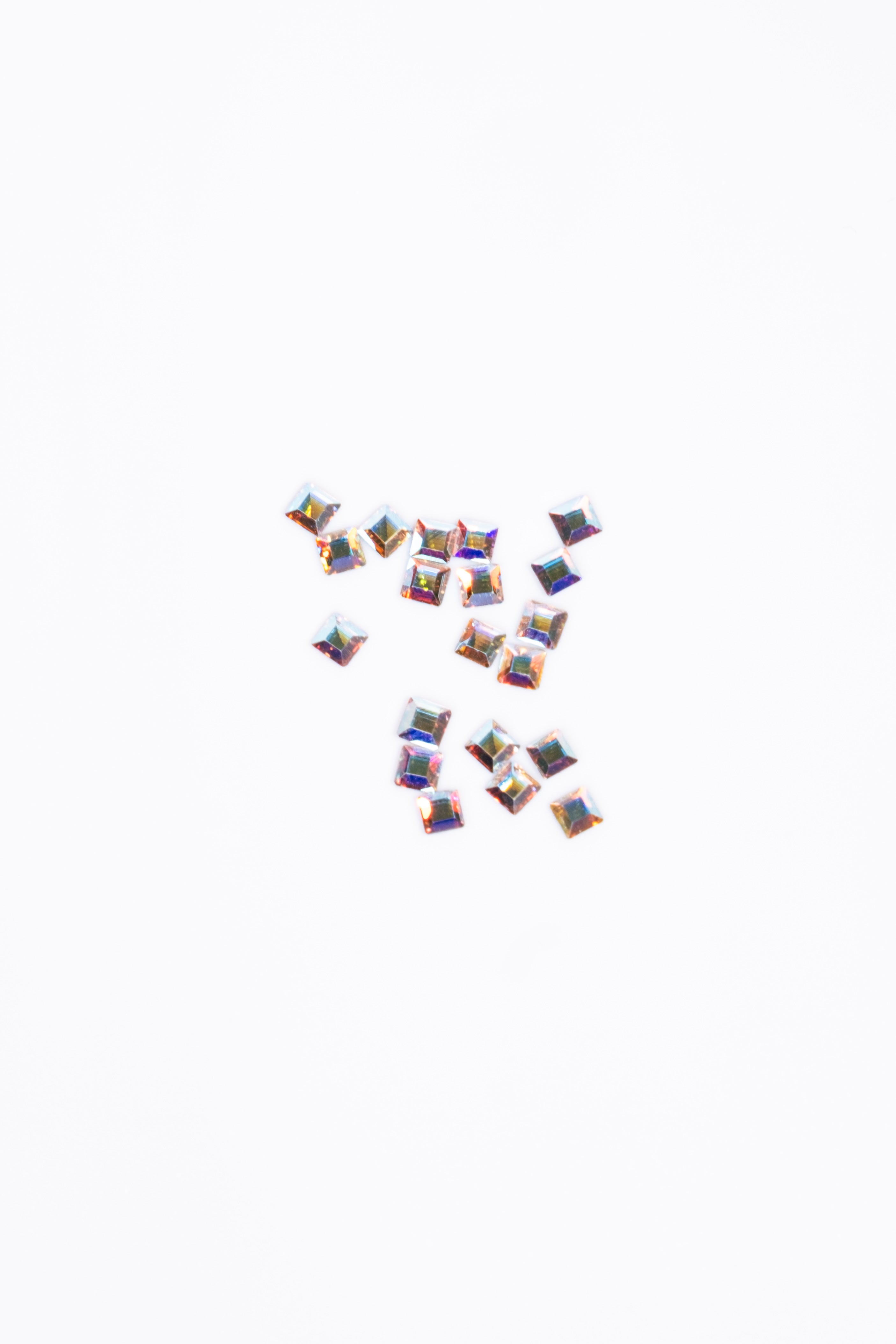Square Iridescent Crystals