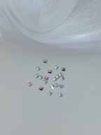 Square Iridescent Crystals